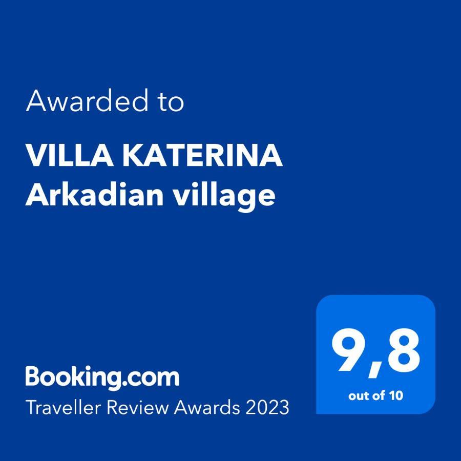 Villa Katerina Arkadian Village Arkadiko Chorio Exterior foto