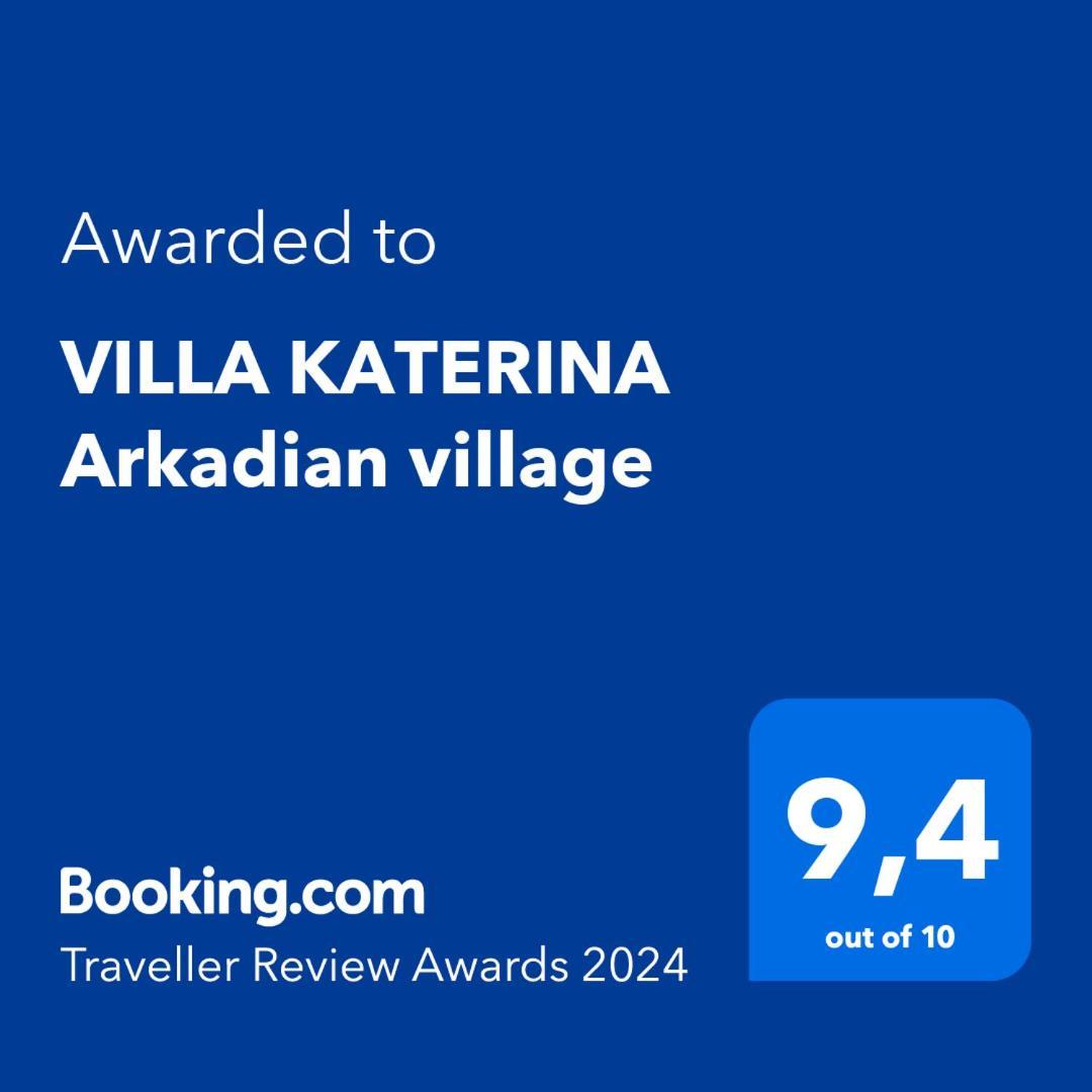 Villa Katerina Arkadian Village Arkadiko Chorio Exterior foto