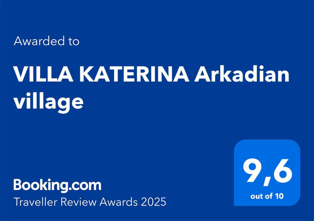 Villa Katerina Arkadian Village Arkadiko Chorio Exterior foto